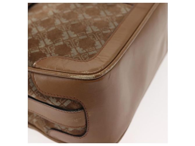 Schultertasche Salvatore Ferragamo Wildleder Beige Auth ba6792 - Ansicht 9