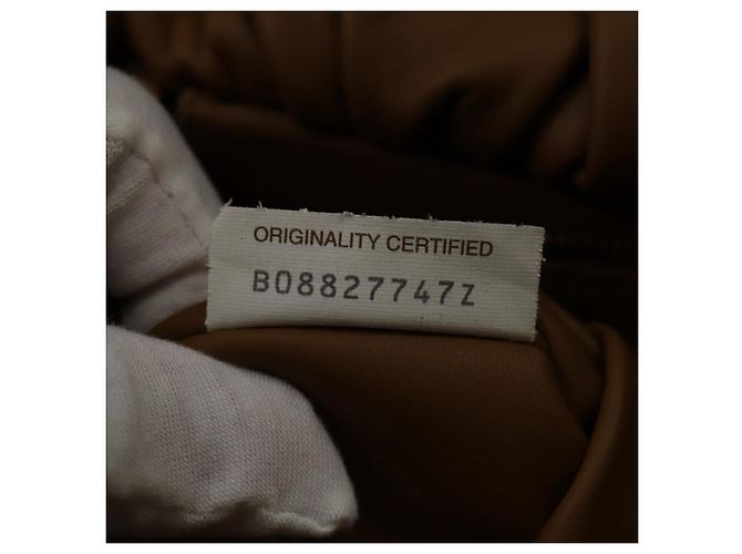 Borsa a corpo in pelle Bottega Veneta oro khaki Auth sw1602M D'oro Cachi - vista 11