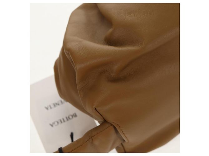 Borsa a corpo in pelle Bottega Veneta oro khaki Auth sw1602M D'oro Cachi - vista 14