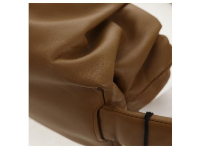 Borsa a corpo in pelle Bottega Veneta oro khaki Auth sw1602M D'oro Cachi - vista 17
