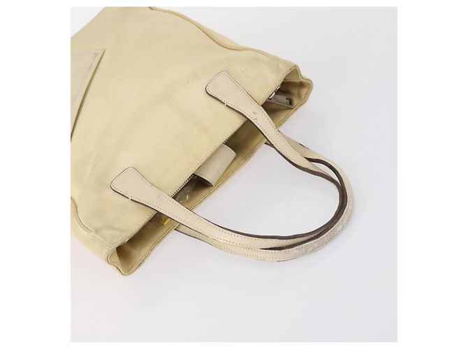 Borsa BALLY in tela e pelle 3 pezzi Nero Beige Auth BA6489 - vista 5