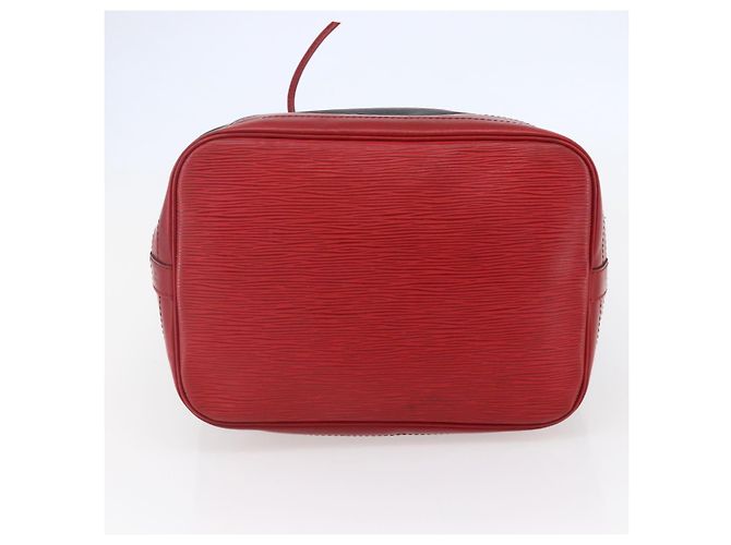 LOUIS VUITTON Epi Noe Schultertasche Bicolor Schwarz Rot M44017 LV Auth BA6524 - Ansicht 5