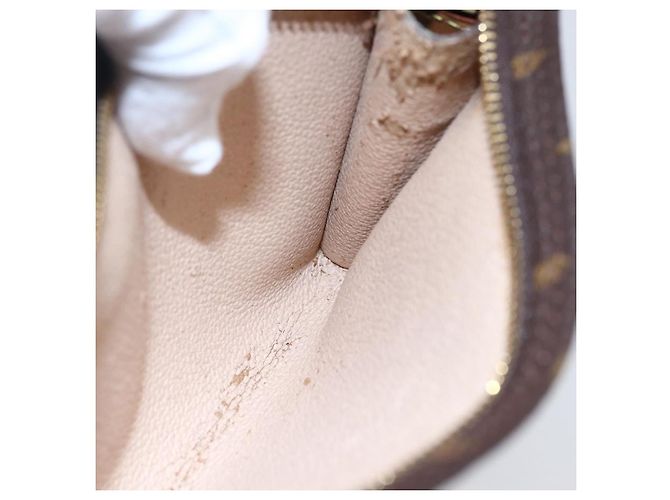 LOUIS VUITTON Monogram Bucket PM Accessory Pouch LV Auth th6437 - view 11