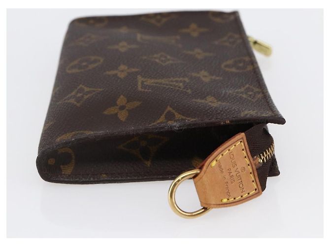 LOUIS VUITTON Monogram Bucket PM Accessory Pouch LV Auth th6437 - view 4