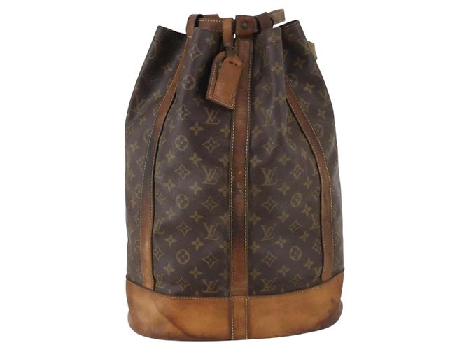 LOUIS VUITTON Borsa a Spalla Monogram Randonnee GM M42244 LV Auth 145402 Monogramma - vista 13