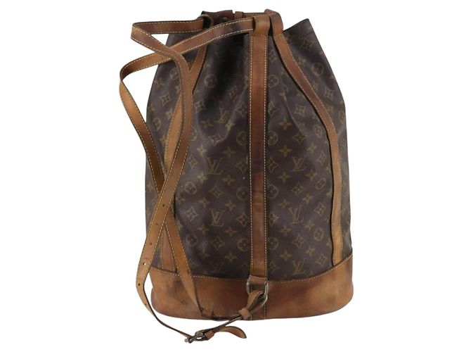 LOUIS VUITTON Borsa a Spalla Monogram Randonnee GM M42244 LV Auth 145402 Monogramma - vista 2