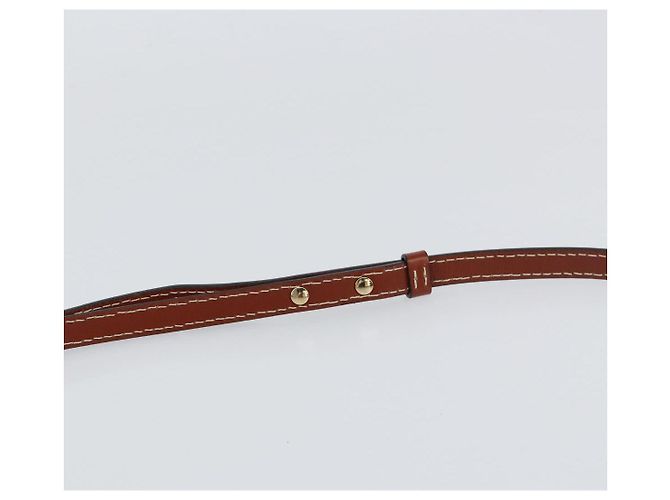 Chloé Borsa a mano Woody Chloe in tela e pelle 2 in 1 beige oro Auth BA8173 D'oro - vista 14