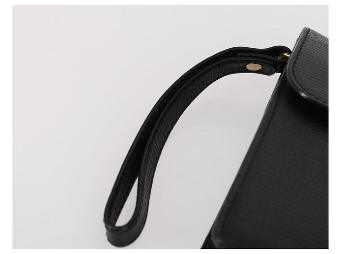 Autre Marque Borsa a mano in tela e pelle Burberrys Nova Check 2 pezzi Nero Beige Auth 154538 - vista 13