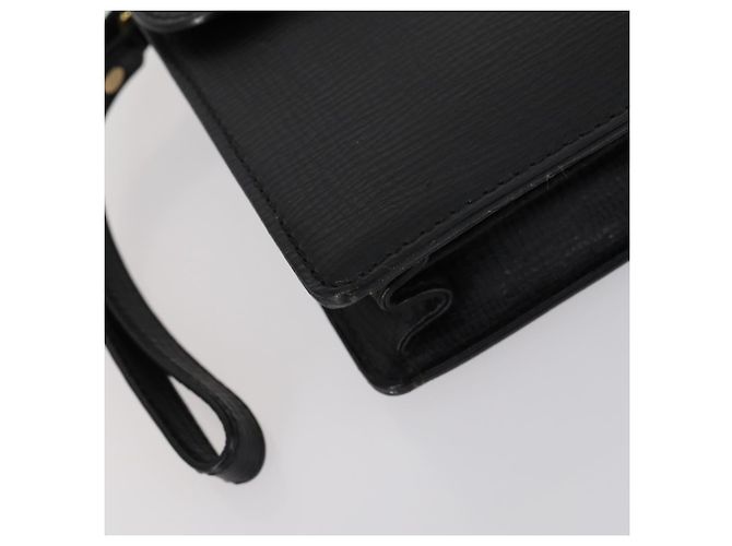 Autre Marque Borsa a mano in tela e pelle Burberrys Nova Check 2 pezzi Nero Beige Auth 154538 - vista 15
