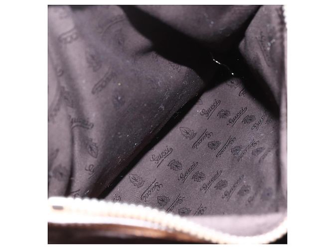 GUCCI GG Canvas Tote Bag Beige Silber 232946 Auth BA8182 - Ansicht 21