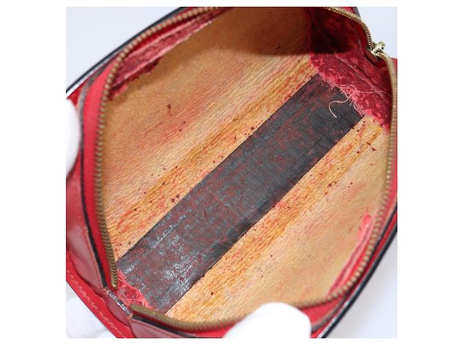 LOUIS VUITTON Pochette Dauphine PM Epi Rosso Castigliano M48447 LV Auth 155284 - vista 10