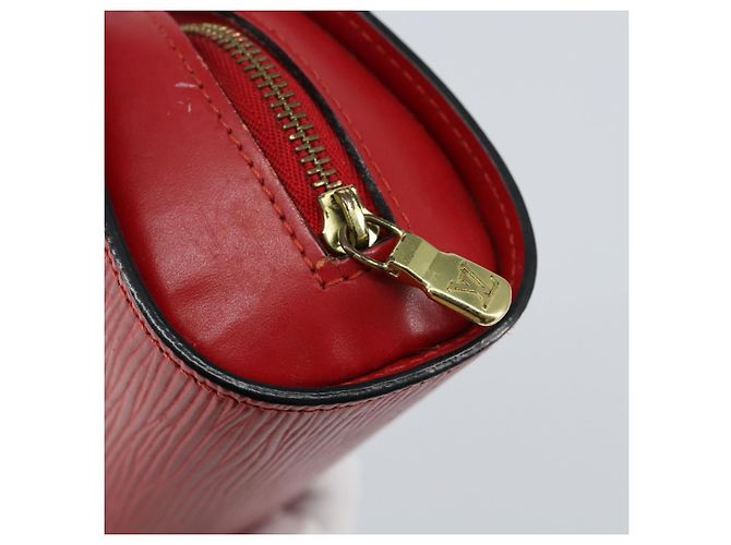 LOUIS VUITTON Pochette Dauphine PM Epi Rosso Castigliano M48447 LV Auth 155284 - vista 9