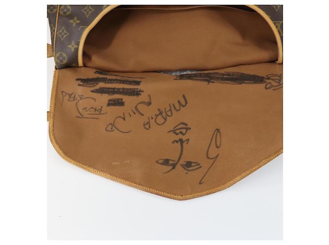 LOUIS VUITTON Borsa a Spalla Monogram Saumur 43 M42252 LV Auth ka436 Monogramma - vista 10