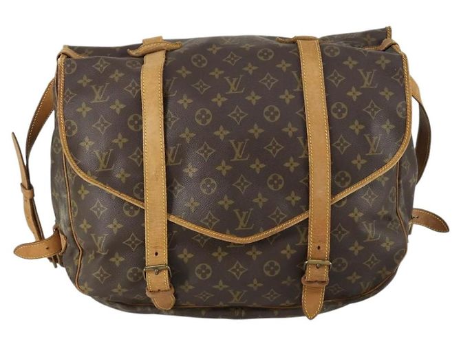 LOUIS VUITTON Borsa a Spalla Monogram Saumur 43 M42252 LV Auth ka436 Monogramma - vista 13