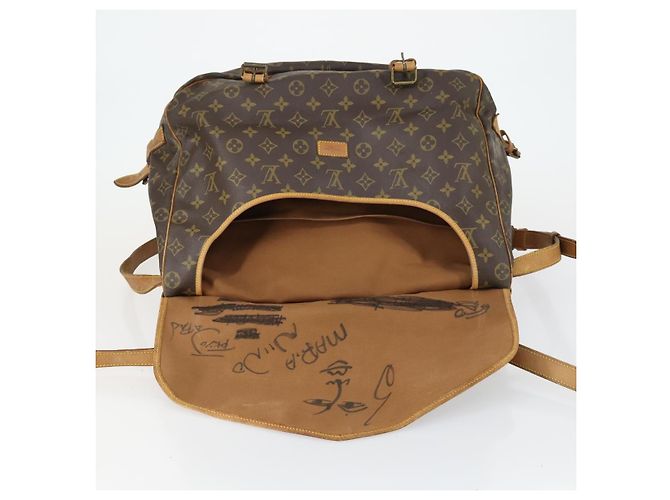 LOUIS VUITTON Borsa a Spalla Monogram Saumur 43 M42252 LV Auth ka436 Monogramma - vista 24