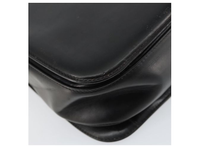 Gucci Borsa a Spalla in Pelle Nera e Oro Auth 155306 Nero D'oro - vista 16