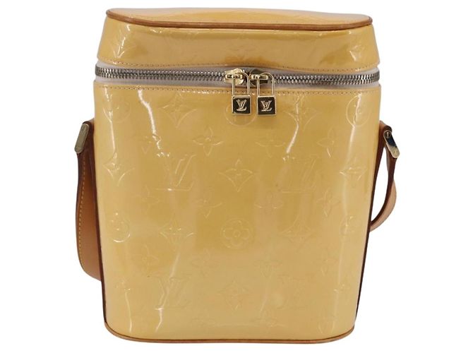 LOUIS VUITTON Borsa Verticale Vernis Sullivan Rosa Marshmallow M91298 Auth 155018 - vista 13