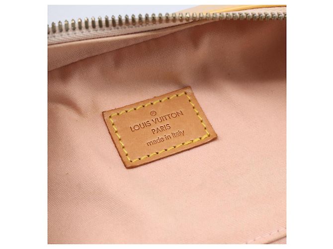 LOUIS VUITTON Borsa Verticale Vernis Sullivan Rosa Marshmallow M91298 Auth 155018 - vista 18