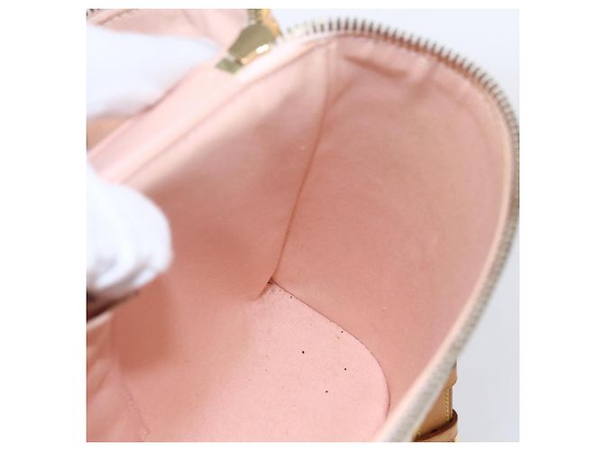 LOUIS VUITTON Borsa Verticale Vernis Sullivan Rosa Marshmallow M91298 Auth 155018 - vista 19