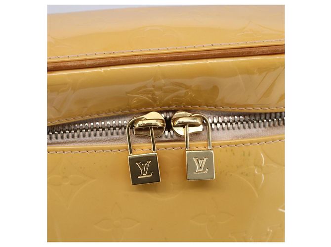 LOUIS VUITTON Borsa Verticale Vernis Sullivan Rosa Marshmallow M91298 Auth 155018 - vista 9