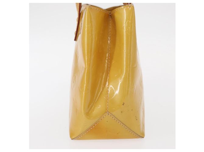 LOUIS VUITTON Borsa a Mano Monogram Vernis Reade PM Beige M91334 LV Auth 155005 - vista 3