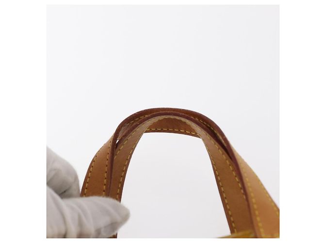 LOUIS VUITTON Borsa a Mano Monogram Vernis Reade PM Beige M91334 LV Auth 155005 - vista 8