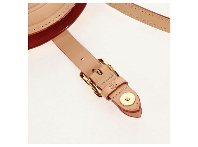 LOUIS VUITTON LV Etichetta Nome XL Borsa Clutch Pelle Beige M82225 LV Auth 145840SM - vista 21