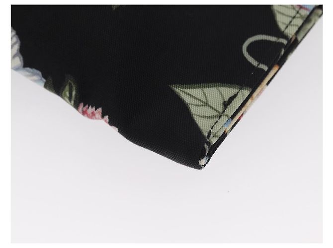 Borsa Clutch GUCCI in tela nera e argento 353480 Auth bs31421 Nero - vista 16