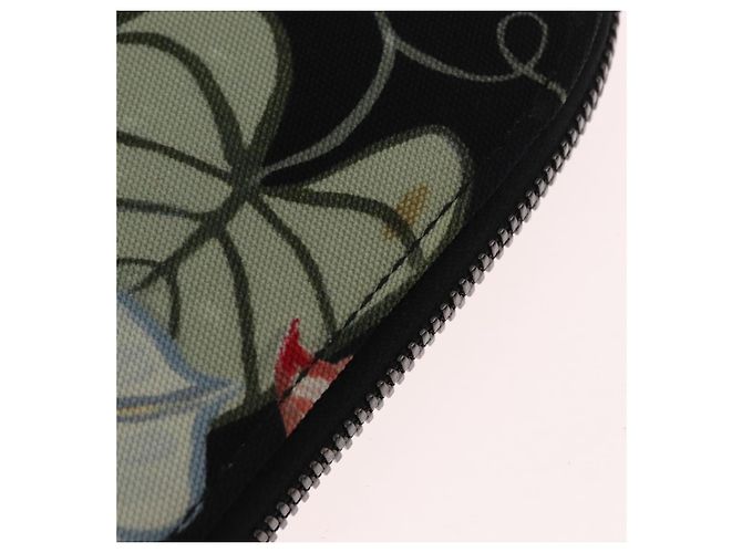 Borsa Clutch GUCCI in tela nera e argento 353480 Auth bs31421 Nero - vista 3