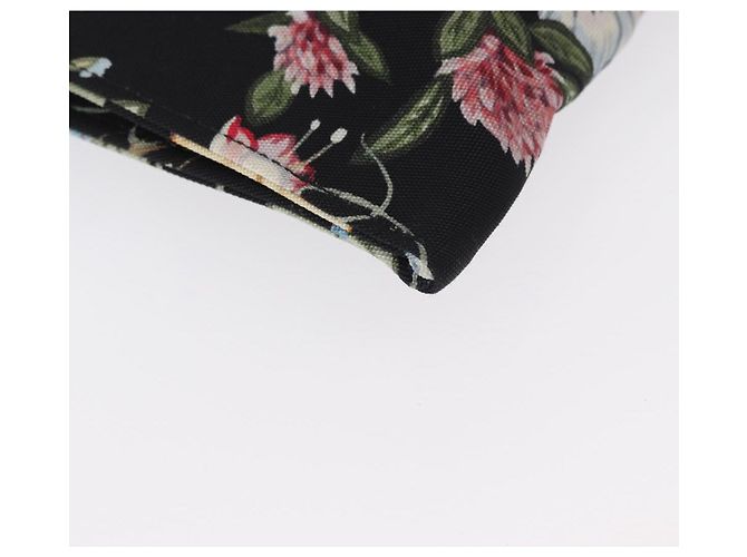 Borsa Clutch GUCCI in tela nera e argento 353480 Auth bs31421 Nero - vista 8