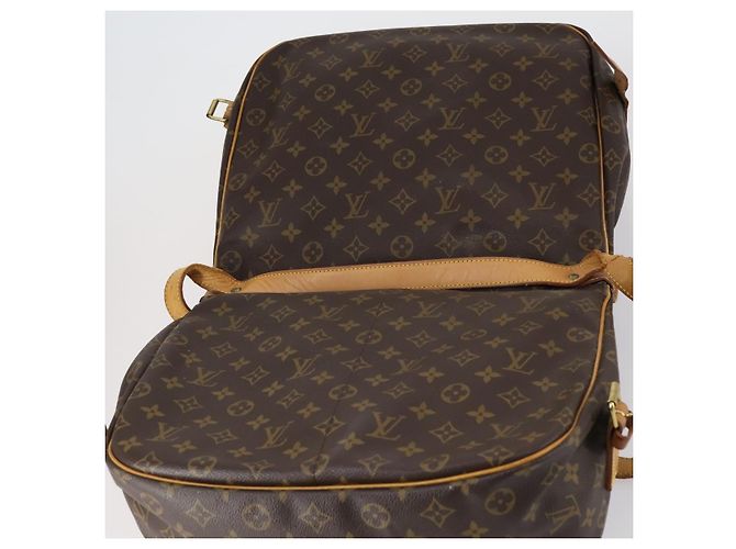 LOUIS VUITTON Borsa a Spalla Monogram Saumur 35 M42254 LV Auth BA8314 Monogramma - vista 21