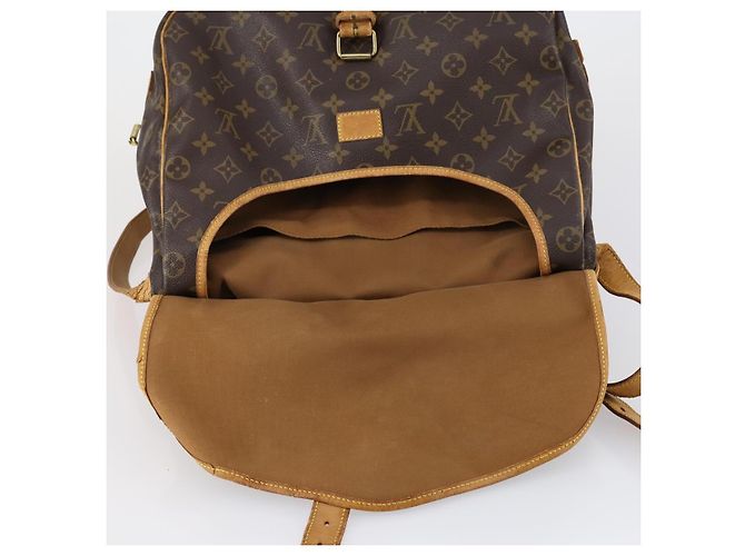 LOUIS VUITTON Borsa a Spalla Monogram Saumur 35 M42254 LV Auth BA8314 Monogramma - vista 26