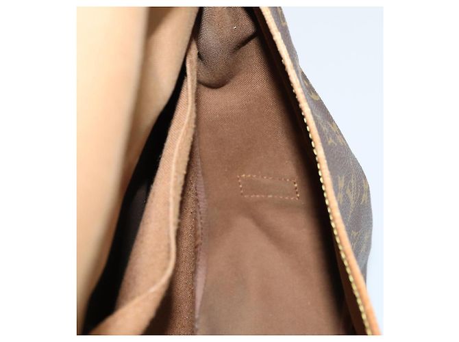 LOUIS VUITTON Borsa a Spalla Monogram Saumur 35 M42254 LV Auth BA8314 Monogramma - vista 28