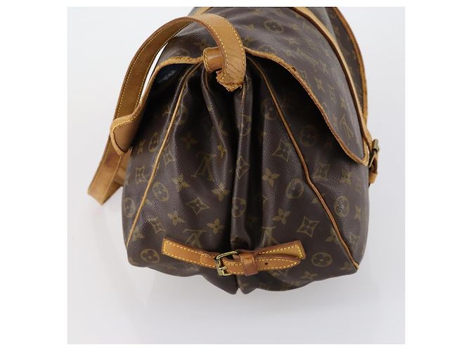 LOUIS VUITTON Borsa a Spalla Monogram Saumur 35 M42254 LV Auth BA8314 Monogramma - vista 3