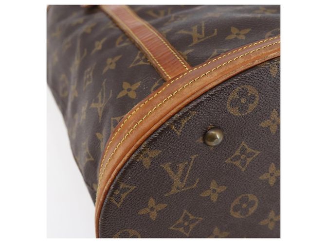 LOUIS VUITTON Borsa a Spalla Monogram Bucket PM M42238 LV Auth th6541 Monogramma - vista 14