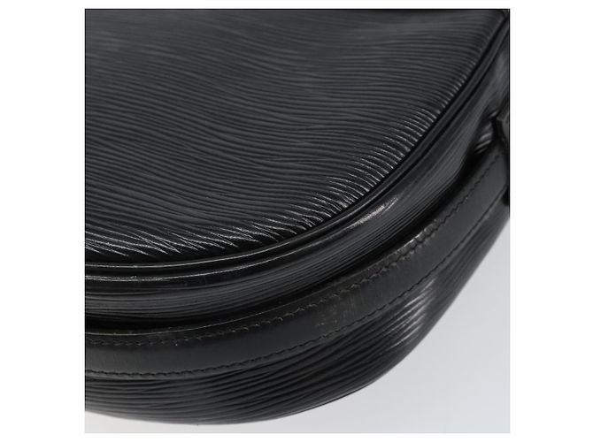 LOUIS VUITTON Borsa a Spalla Epi Jeune Fille MM Nera M52152 LV Auth BA8159 Nero - vista 16
