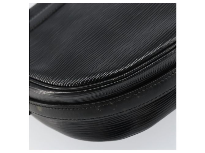LOUIS VUITTON Borsa a Spalla Epi Jeune Fille MM Nera M52152 LV Auth BA8159 Nero - vista 17
