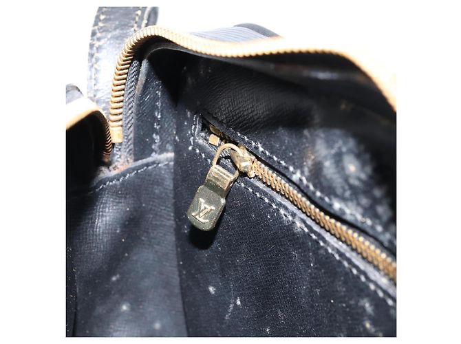 LOUIS VUITTON Borsa a Spalla Epi Jeune Fille MM Nera M52152 LV Auth BA8159 Nero - vista 22