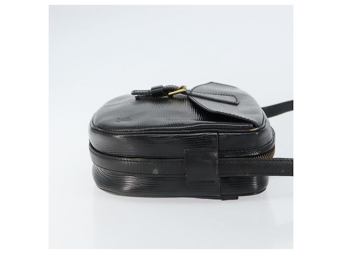 LOUIS VUITTON Borsa a Spalla Epi Jeune Fille MM Nera M52152 LV Auth BA8159 Nero - vista 3