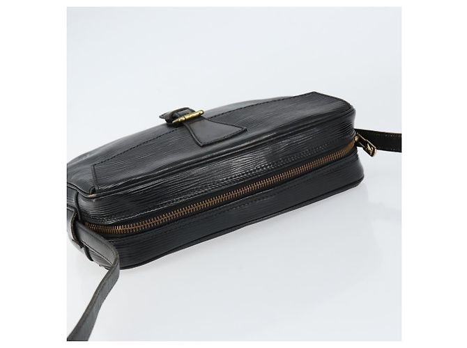 LOUIS VUITTON Borsa a Spalla Epi Jeune Fille MM Nera M52152 LV Auth BA8159 Nero - vista 6