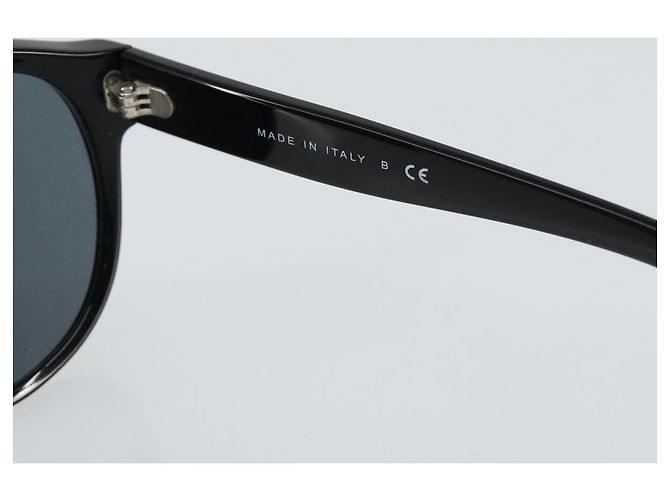 Gafas de sol CHANEL de plástico Negro CC Auth am9948 - vista 9