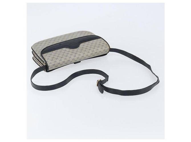 Gucci Bolso de Hombro Micro GG Supreme PVC Navy Gold 004 106 0024 Auth th6521 Dorado Azul marino - vista 7