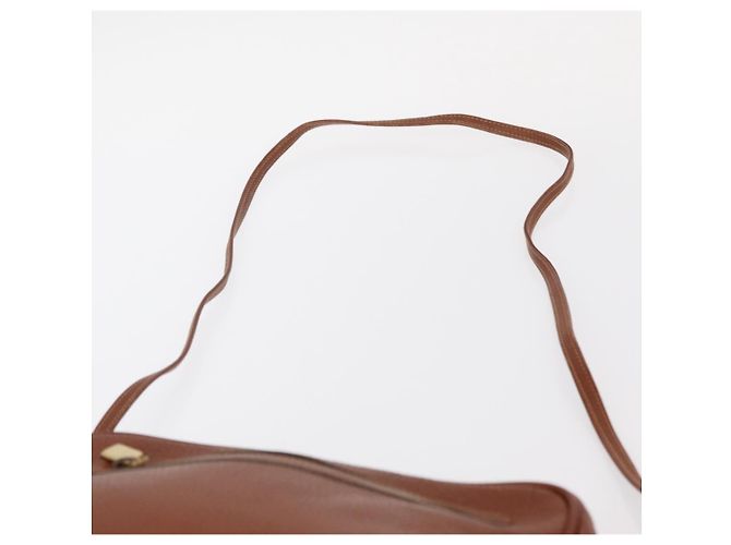 Borsa a Spalla in Pelle Marrone Oro GUCCI 007 113 0014 Auth bs31429 D'oro - vista 14