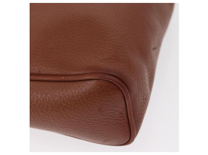 Borsa a Spalla in Pelle Marrone Oro GUCCI 007 113 0014 Auth bs31429 D'oro - vista 15