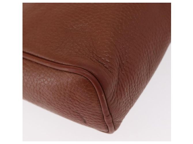 Borsa a Spalla in Pelle Marrone Oro GUCCI 007 113 0014 Auth bs31429 D'oro - vista 17