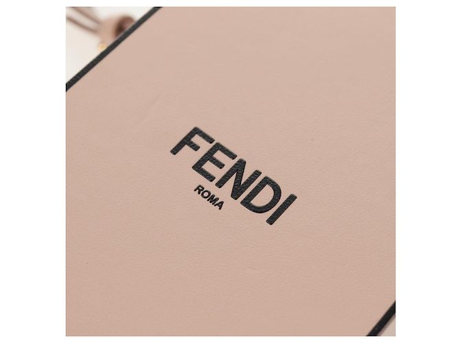 Borsa a Spalla FENDI in Pelle Beige Oro Auth ka578M D'oro - vista 19