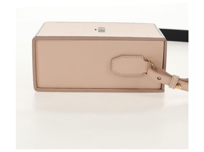 Borsa a Spalla FENDI in Pelle Beige Oro Auth ka578M D'oro - vista 4