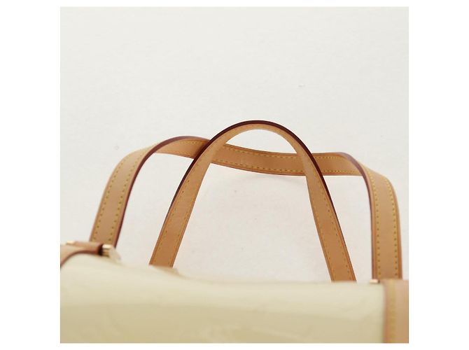LOUIS VUITTON Borsa a Mano Monogram Vernis Bedford Perle M91331 LV Auth am9856V - vista 14