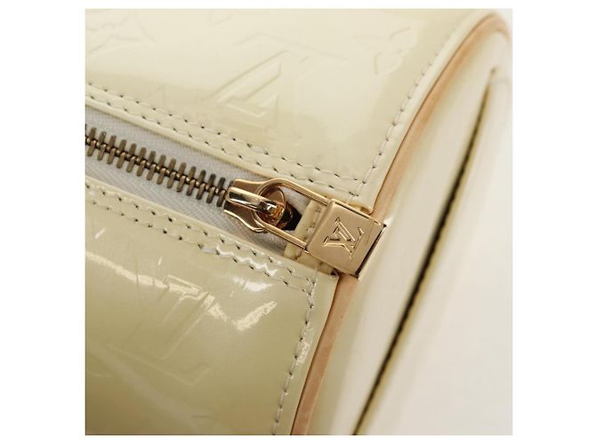 LOUIS VUITTON Borsa a Mano Monogram Vernis Bedford Perle M91331 LV Auth am9856V - vista 19