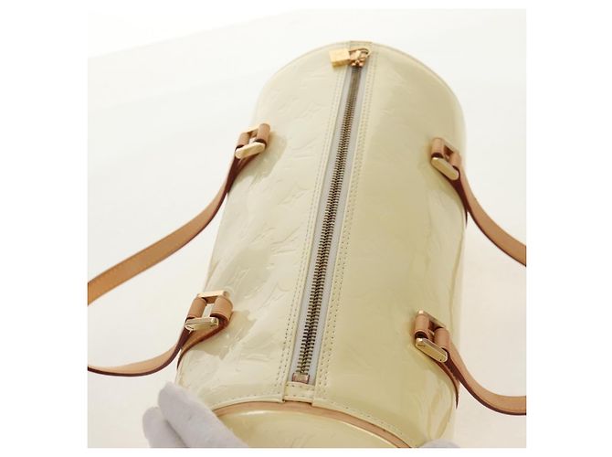 LOUIS VUITTON Borsa a Mano Monogram Vernis Bedford Perle M91331 LV Auth am9856V - vista 6